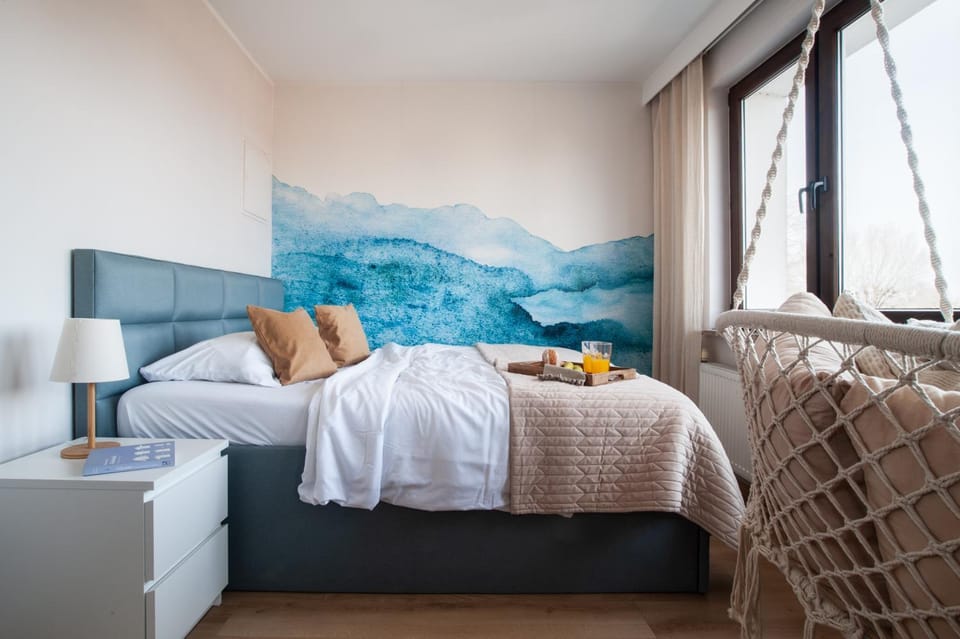 Unikalny apartament z widokiem na morze, 100 metrów od plaży Gdańsk by AVALON ATELIER Apartment in Gdansk
