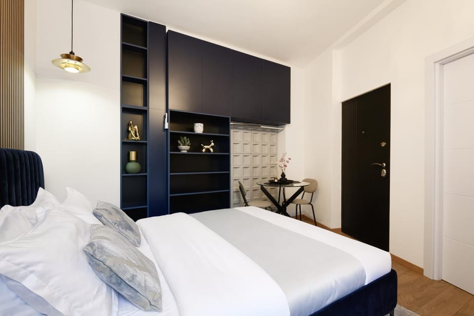 Bed, Photo of the whole room, Bedroom, wardrobe