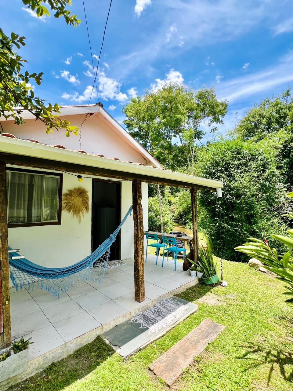Property building, Patio, Garden view, River view