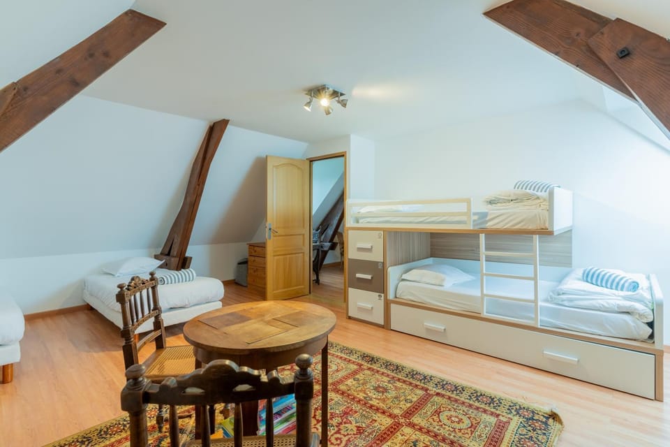 Bed, Photo of the whole room, Bedroom, bunk bed