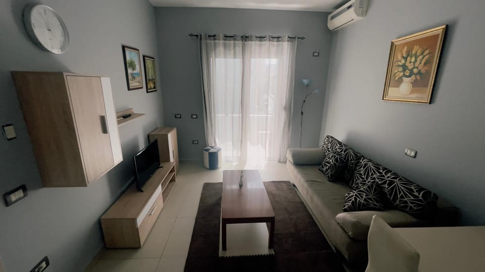 Living room, air conditioner