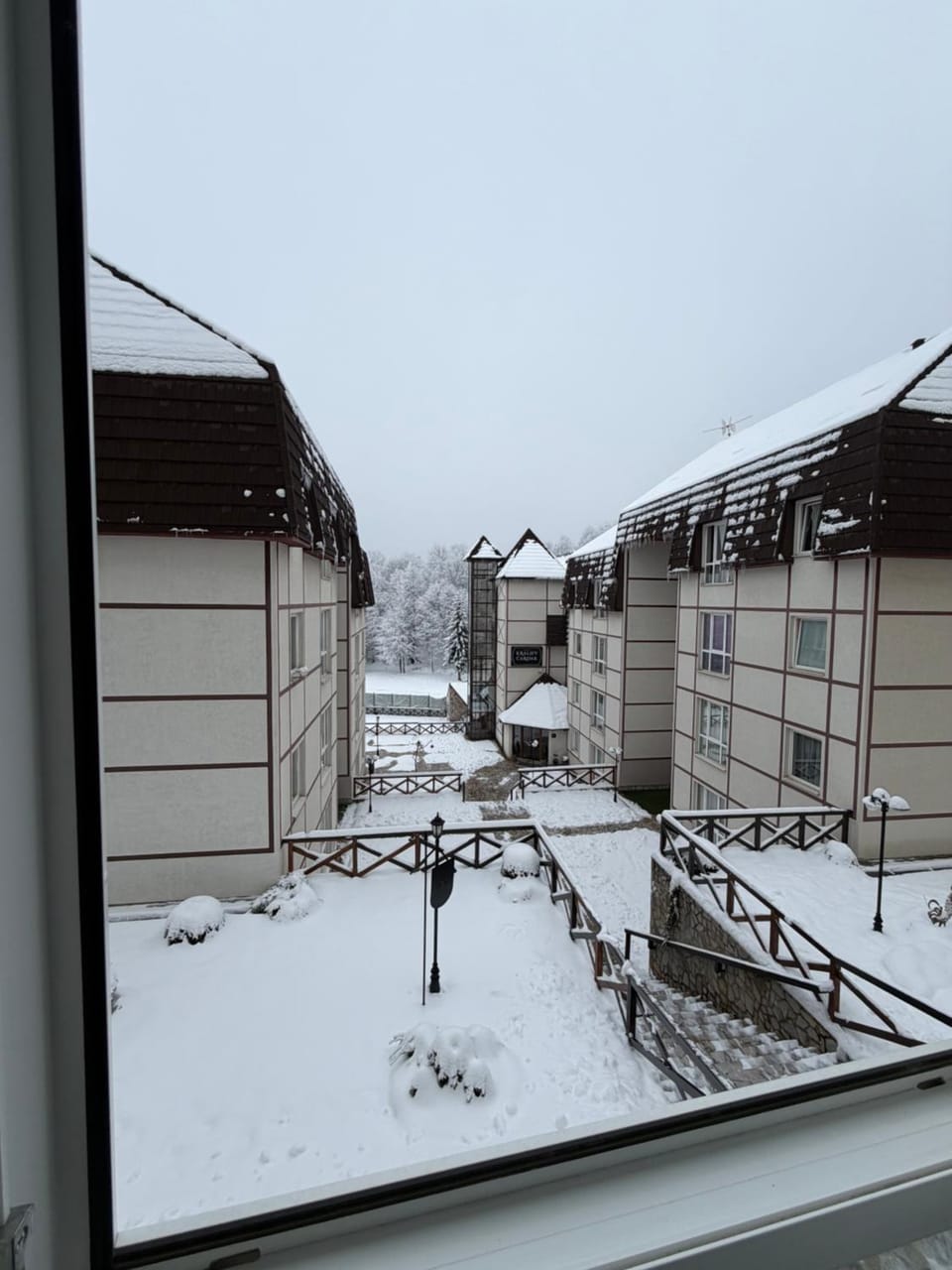 Property building, Day, Natural landscape, Winter