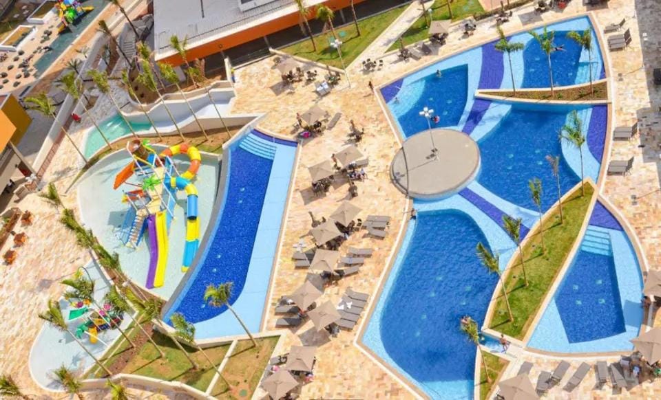 Enjoy Solar das Aguas Park Resort Apartment in Olímpia