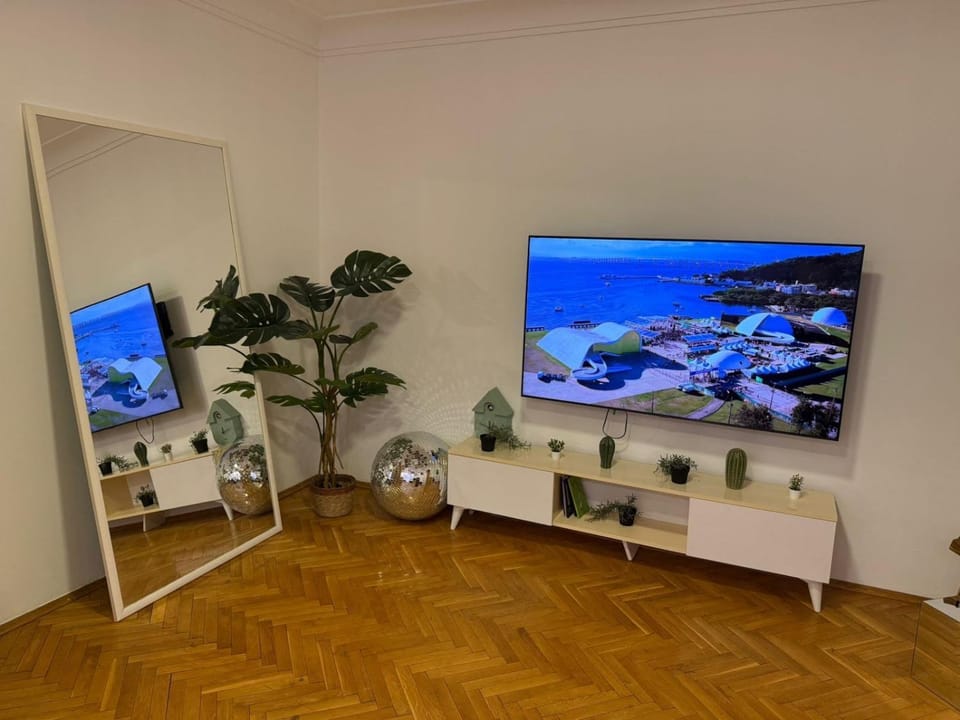 The Art Ceiling Loft at Main Square Apartment in Serbia