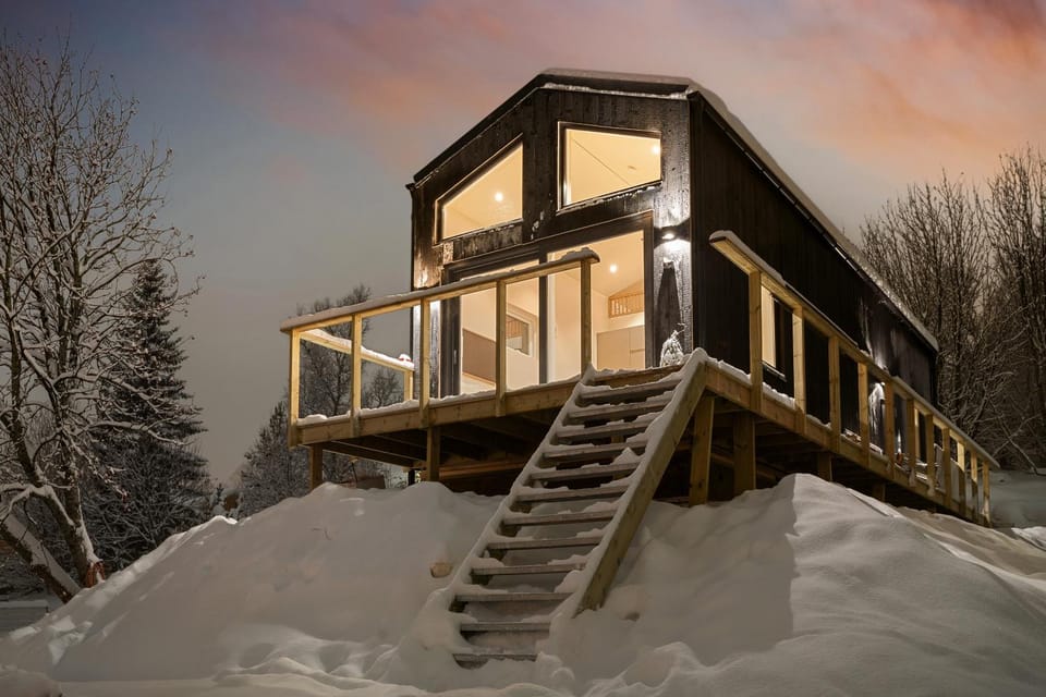 Property building, Day, Natural landscape, Winter