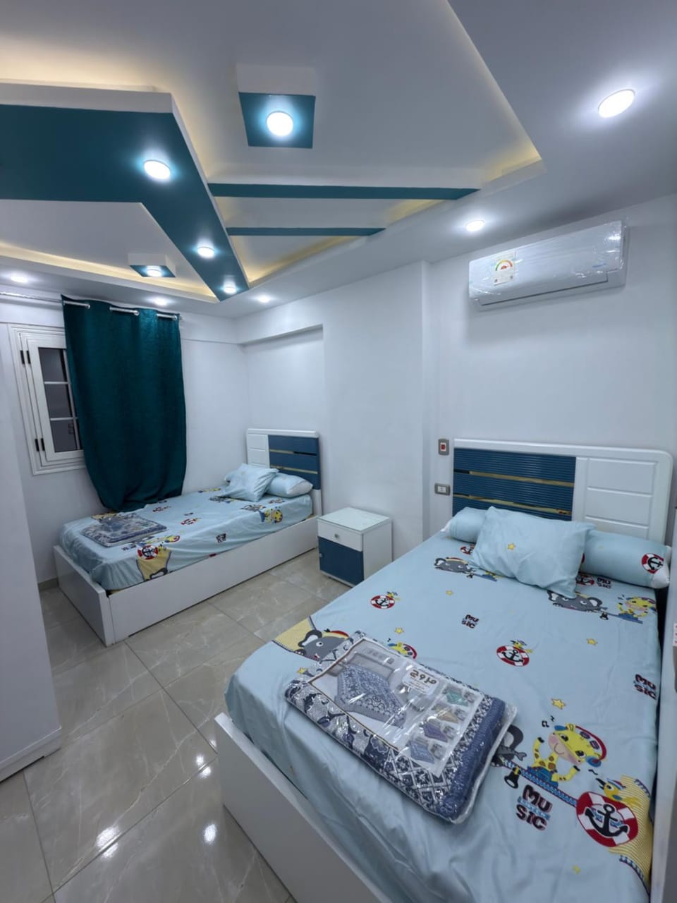 شقه فندقيه مكيفه علي البحر منطقه العصافره Apartment in Alexandria