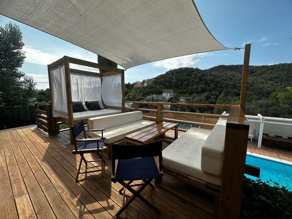 VILLAS COSETTE – Villa Wood Dreams con Piscina, Jacuzzi y Barbacoa en Calonge – Costa Brava - ES-209-95 Villa in Baix Empordà