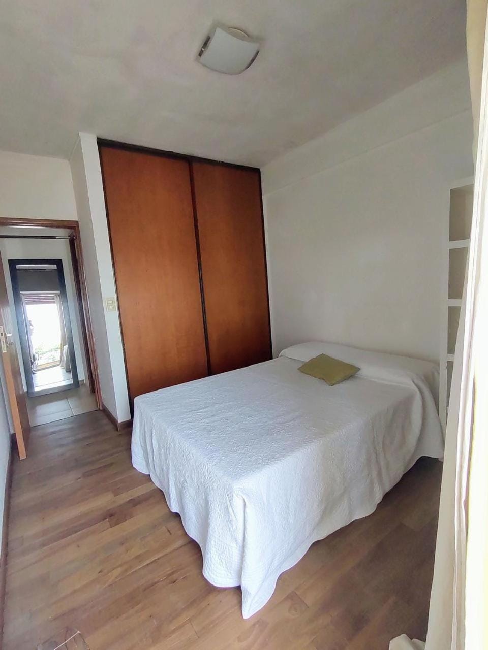 Bed, Bedroom, wardrobe, air conditioner