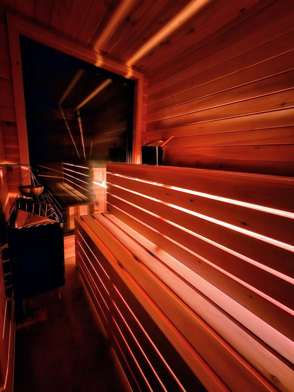 Nordik Spa Cabin - Hot Tub & Sauna - Winter Escape Cabin in Madawaska Valley