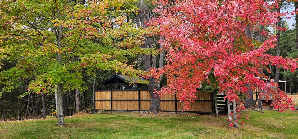 Nordik Spa Cabin - Hot Tub & Sauna - Winter Escape Cabin in Madawaska Valley