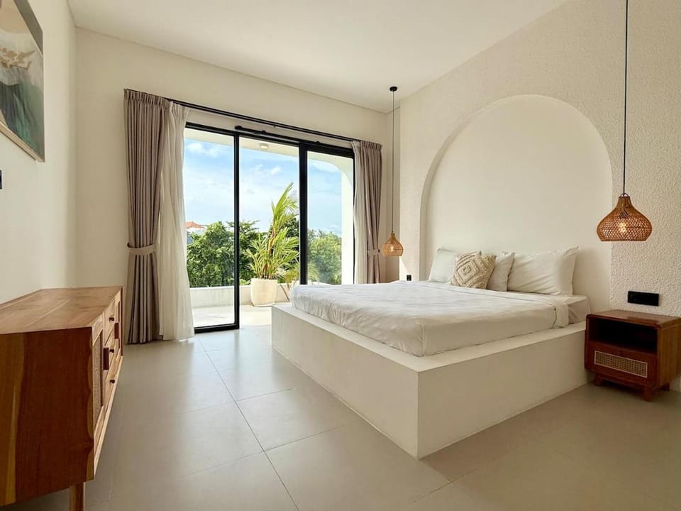 Rare Rice Field View in the heart of Canggu - 4BR Villa in North Kuta