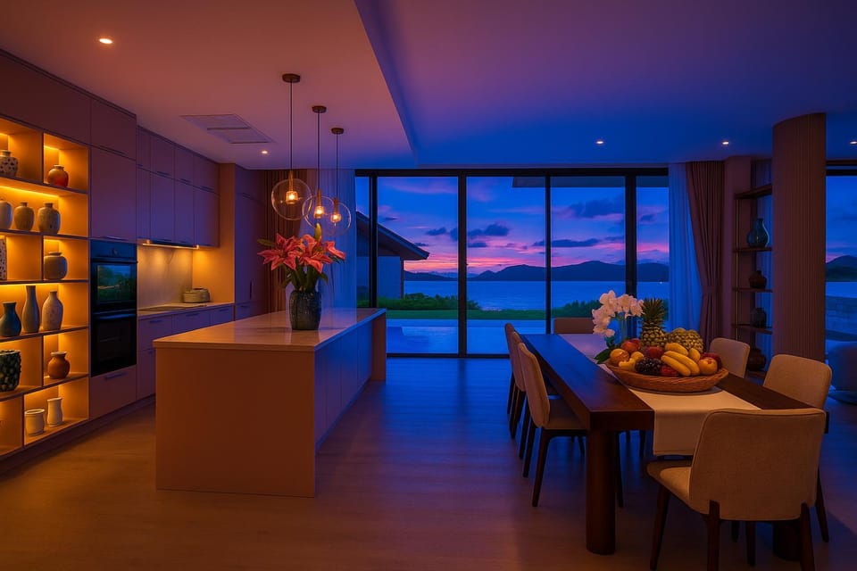 Villa Belle Air Panwa Beachfront 6BR Breakfast included Villa in Wichit