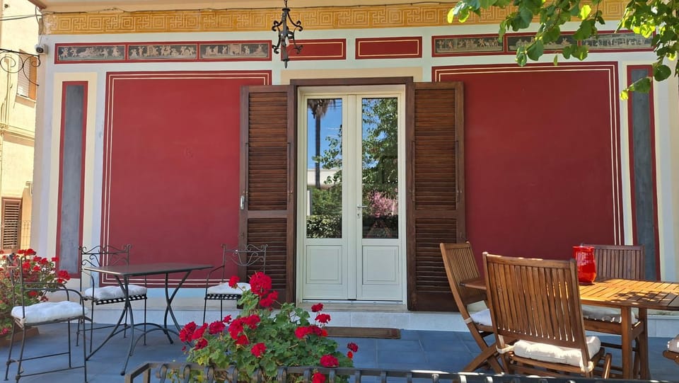 Property building, Patio