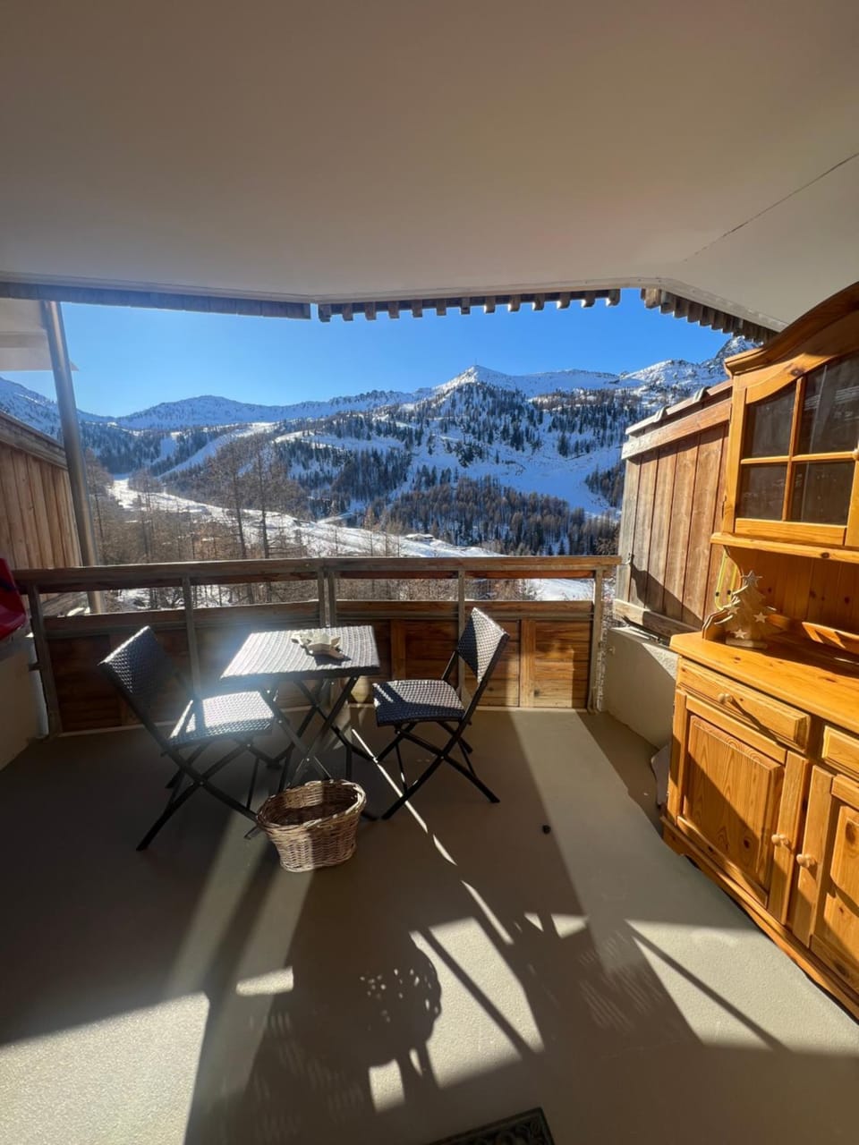 2 pièces pour 5 personnes, tout pédestre, pistes a 3mn, vue exceptionnelle Apartment in Isola