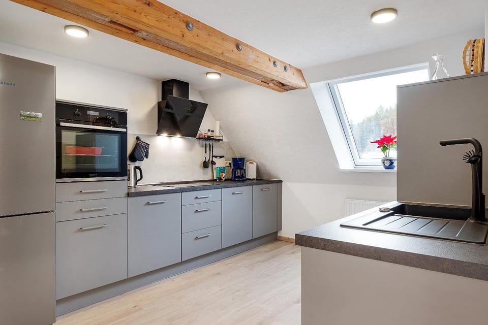 Property building, Kitchen or kitchenette, Living room