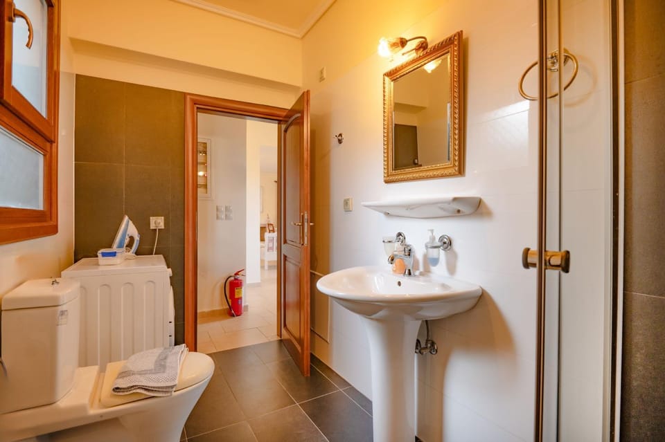 Shower, Toilet, Bathroom, towels