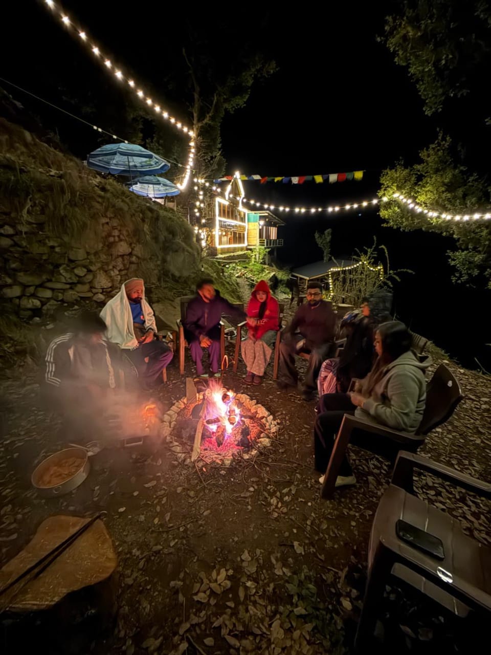 Night, BBQ facilities