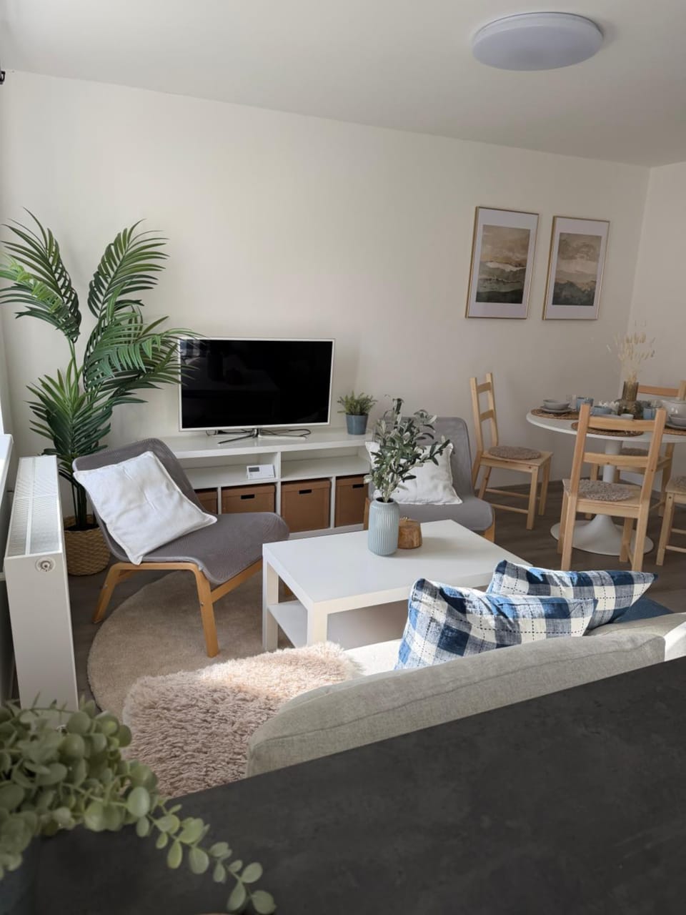 Living room, Dining area