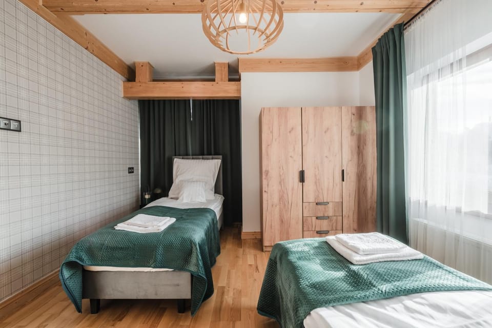 Bed, Bedroom, towels, wardrobe