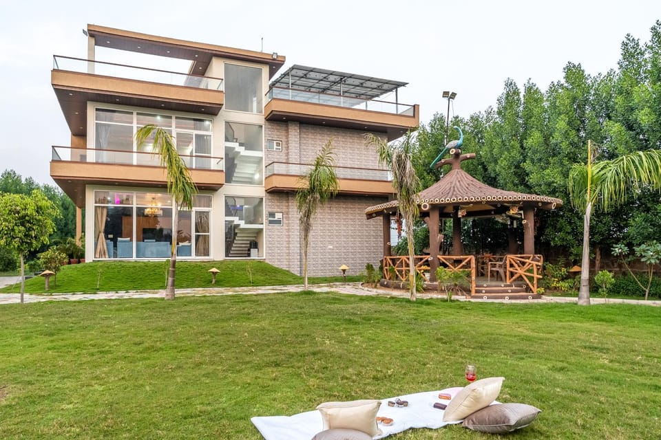 ELIVAAS Echoes by the Aravalli Pet-friendly 5-BHK Villa With Private Pool Villa in Jaipur