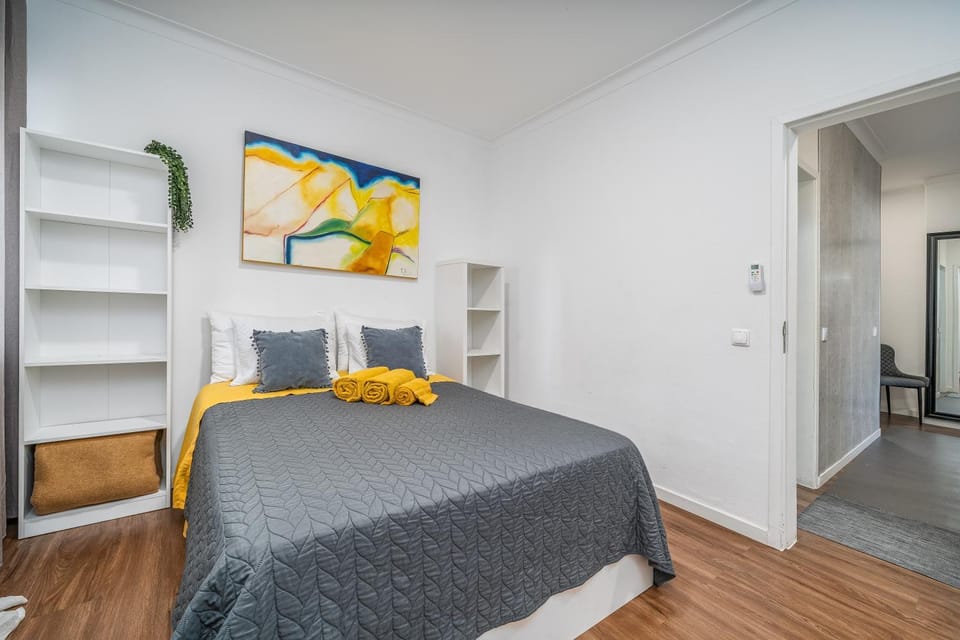 Living room, Bedroom