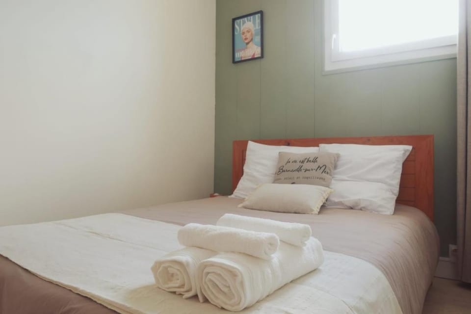 Appartement avec balconnet et vue mer Apartment in Barneville-Carteret