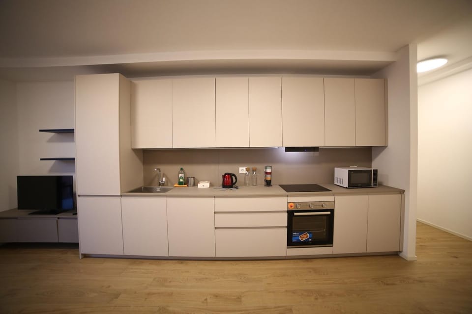 TV and multimedia, Kitchen or kitchenette, oven, stove