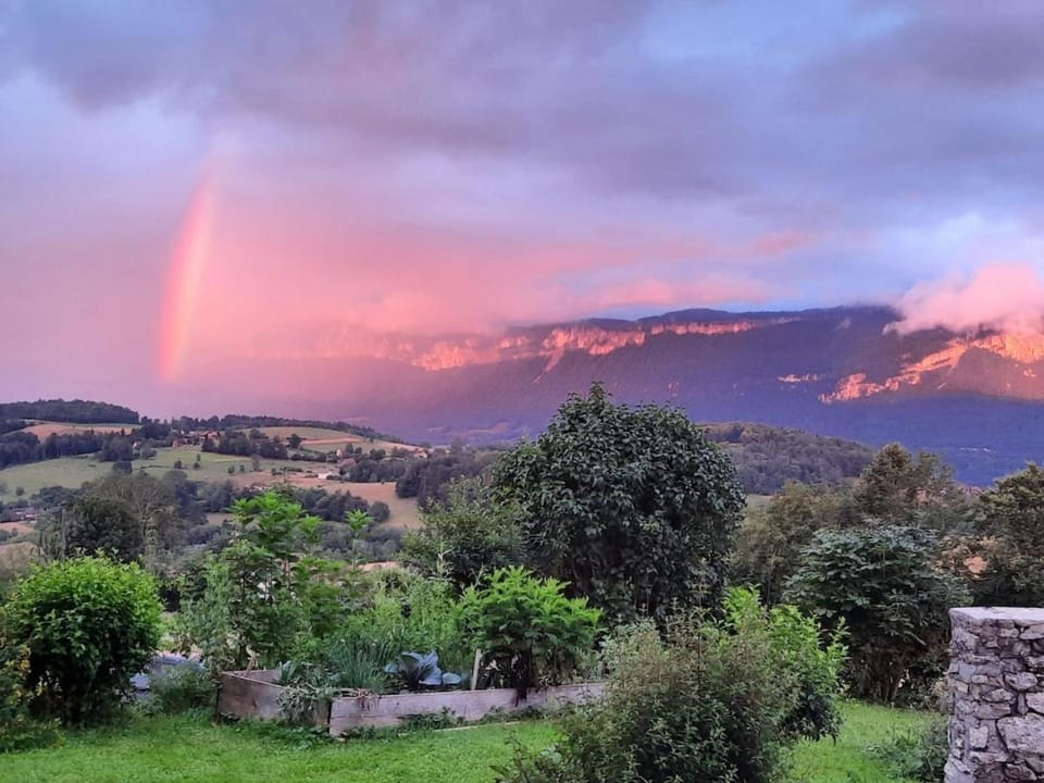 Day, Natural landscape, Mountain view