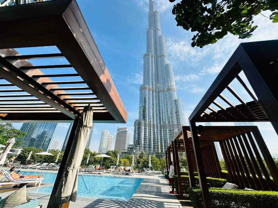 Property building, City view, Swimming pool