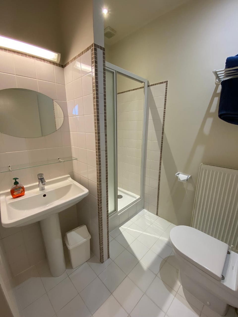 Shower, Toilet, Bathroom, towels