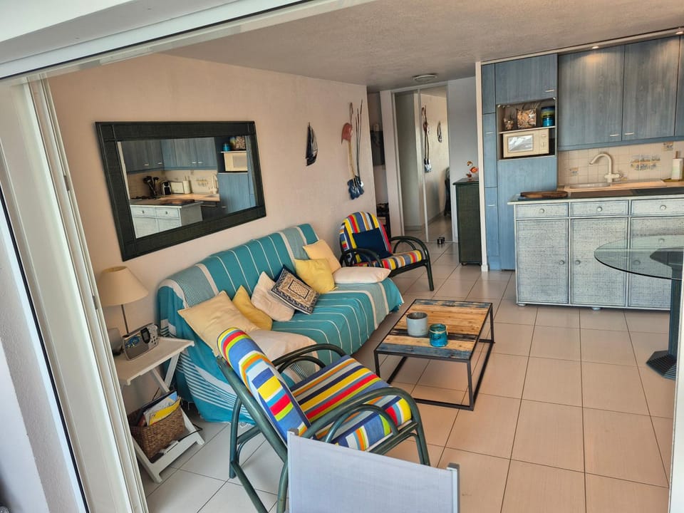 Amourera B23, T3 avec vue mer et lagon, parking, piscine Apartment in Agde