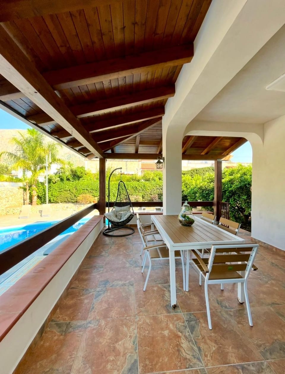Balcony/Terrace, Pool view, Swimming pool