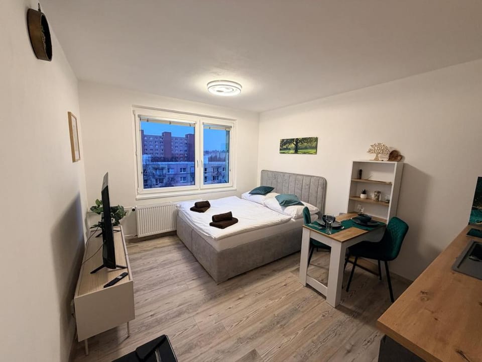 SkyView Studio Vlčince with private parking Apartment in Slovakia