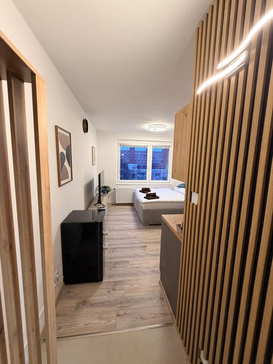 SkyView Studio Vlčince with private parking Apartment in Slovakia
