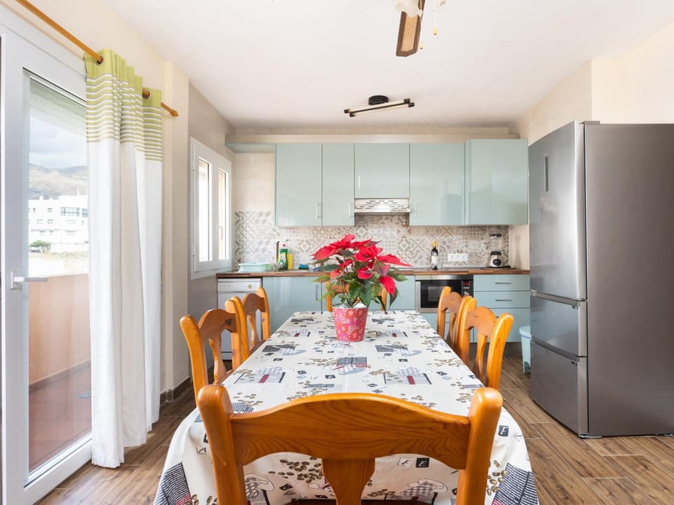 Kitchen or kitchenette, Living room, Dining area, dishwasher, oven