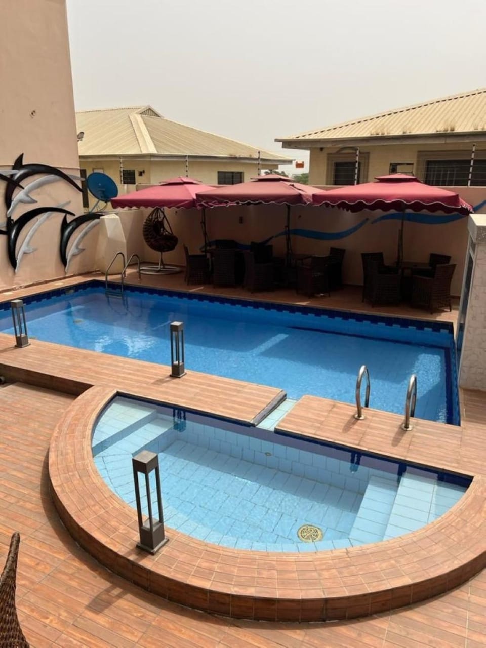 Pool view, Swimming pool