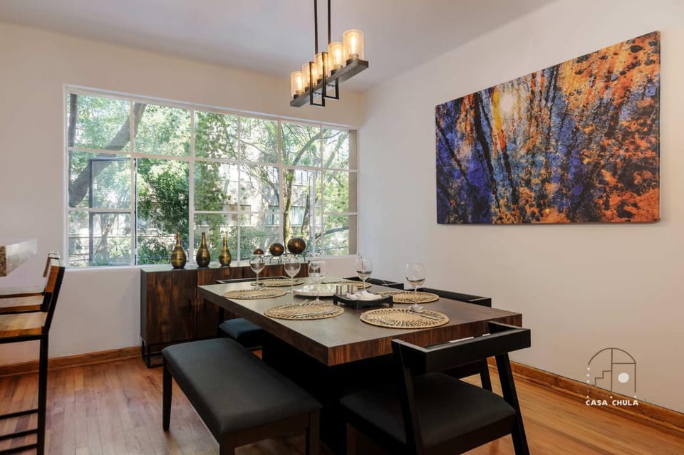 Espectacular Departamento Frente al Parque Lincoln Apartment in Mexico City