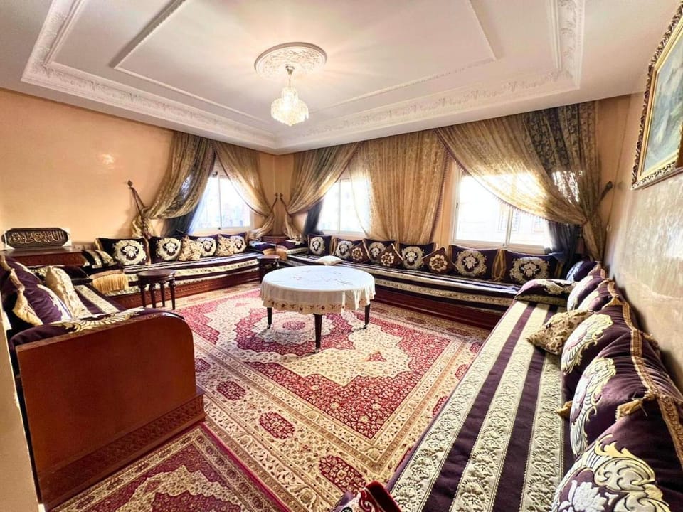 3BR in Agadir Near Beach And Stadium Quiet Apartment in Agadir