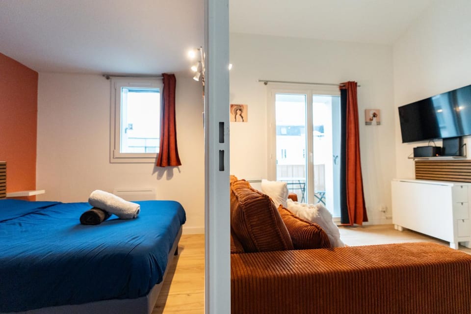 Duplex pour famille 4 Personnes, Plage 100m, TV 4K Apartment in Saint-Gilles-Croix-de-Vie