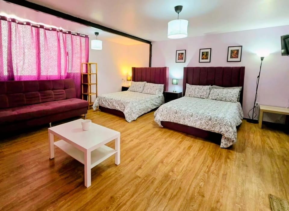 Suite morada Moderna y céntrica ideal hasta para 7 viajeros Vacation rental in Mexico City