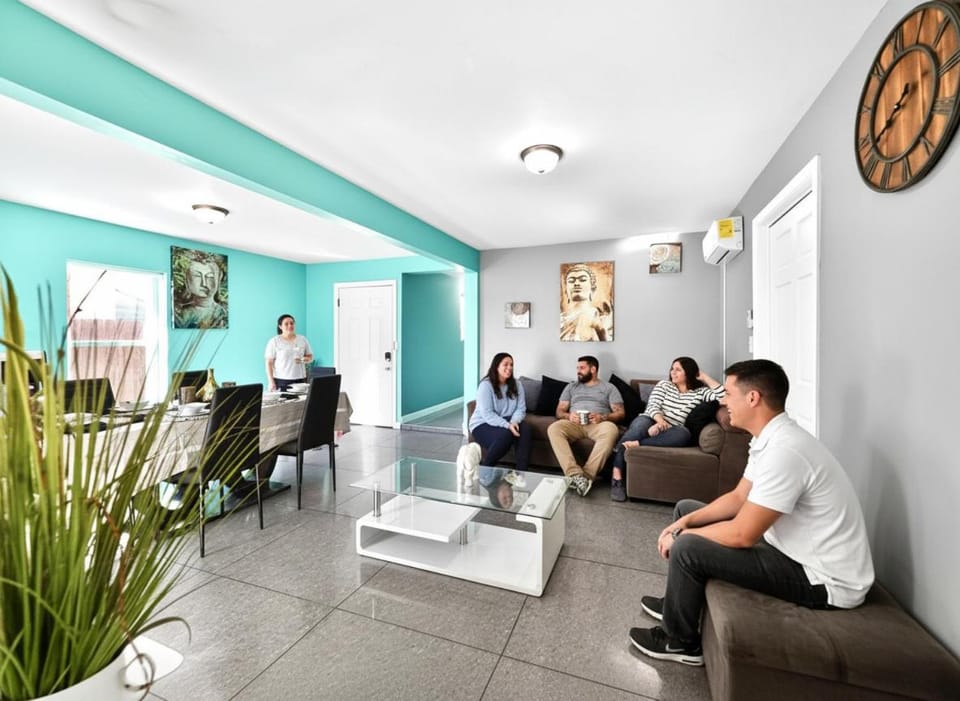Living room, Photo of the whole room, Seating area, Dining area, air conditioner