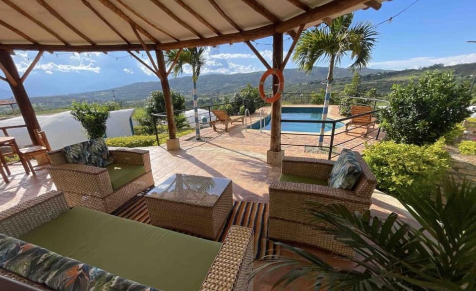 Habitación en Glamping de Ensueño con Piscina Apartment in Santander, Colombia