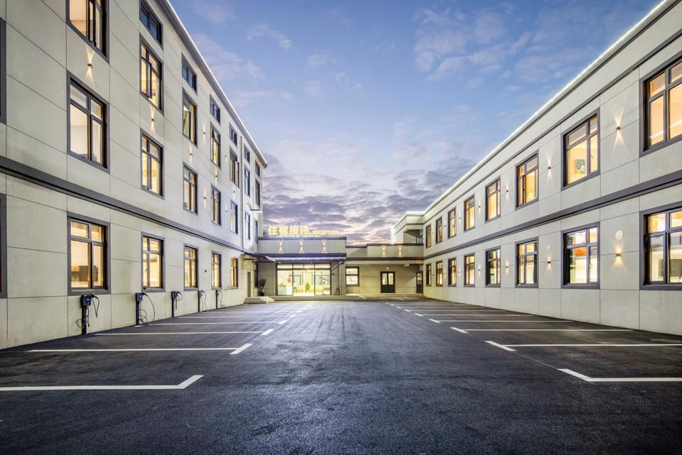 Property building, Day, Parking