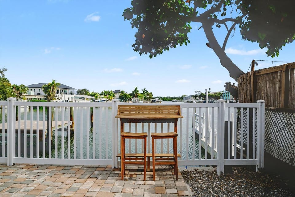 Waterway Vista Suite Pet Friendly Boat Dock Apartment in Indian Rocks Beach