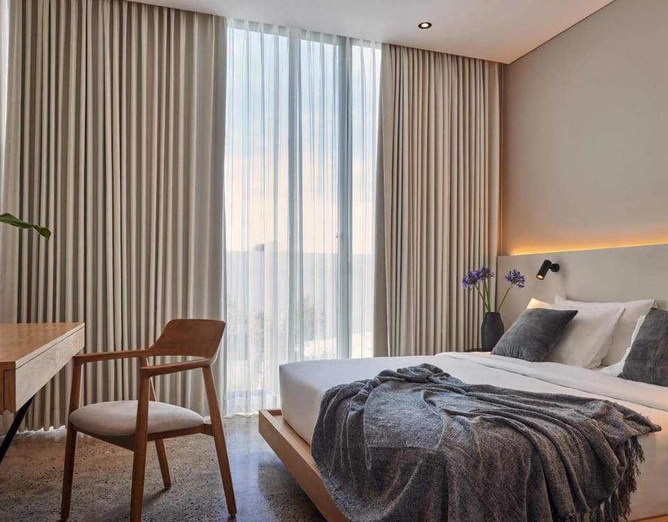 View (from property/room), Bedroom, wardrobe, air conditioner