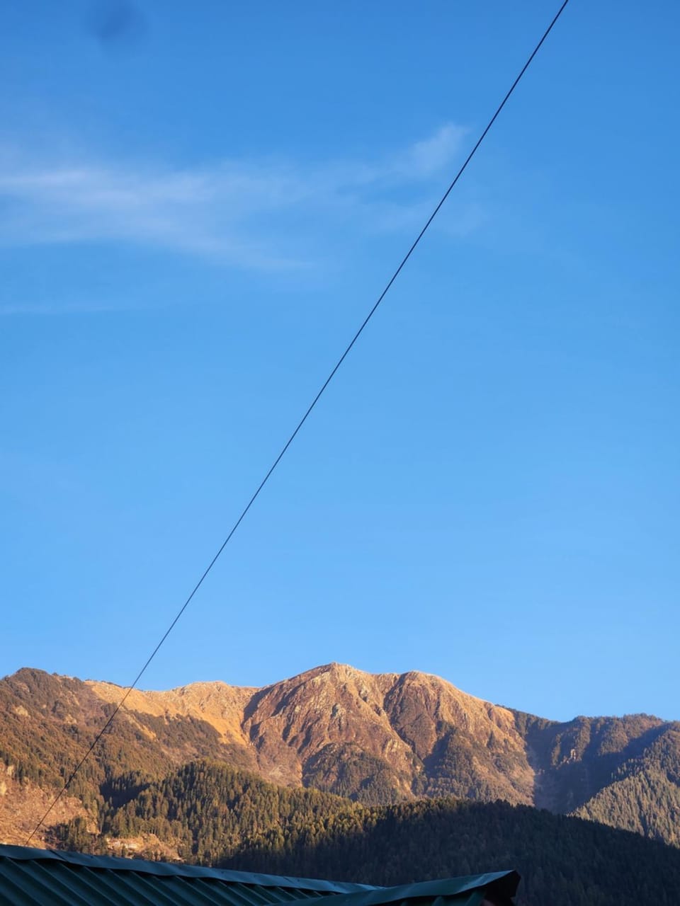 Day, Natural landscape, Mountain view, Sunset