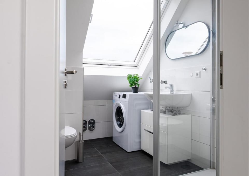 Shower, Toilet, Bathroom, washing machine