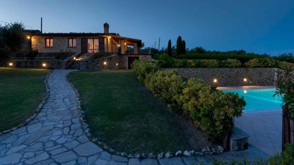 Property building, Bird's eye view, Summer