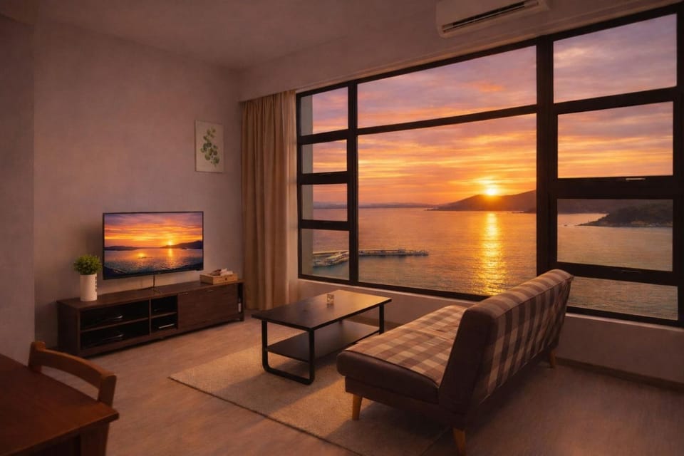 Premium Seaview Mountain city view Suites Best Location Apartment in Kota Kinabalu