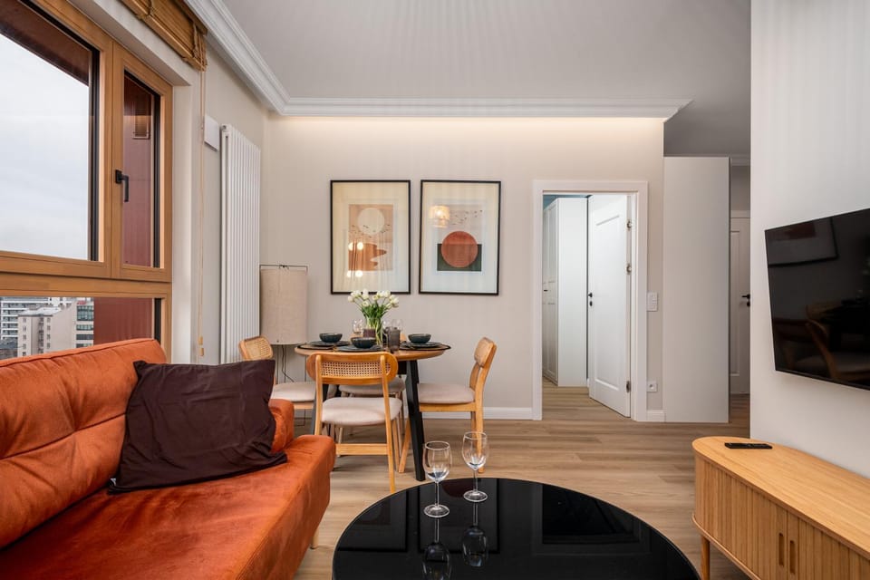 Living room, Seating area, Dining area